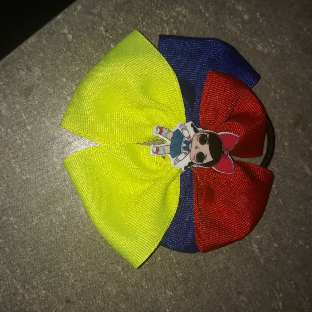 Lol inspired hair bow